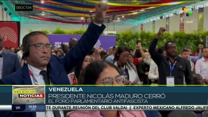 Finalizó el Primer Foro Parlamentario Mundial Antifascista