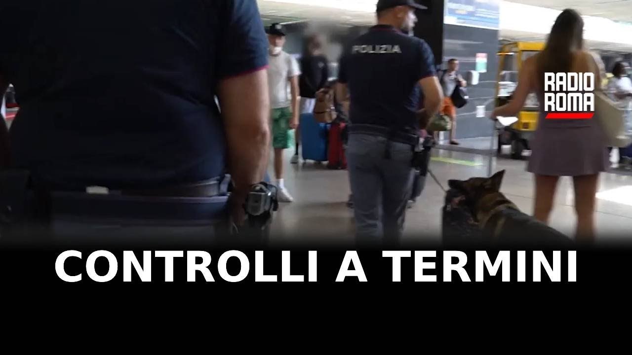 Controlli a Termini: 10 arresti e 6 denunce