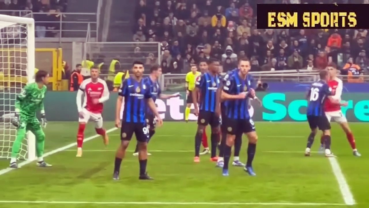 Inter Milan vs Arsenal 1-0 Highlights & All Goals Champions League 2024 HD