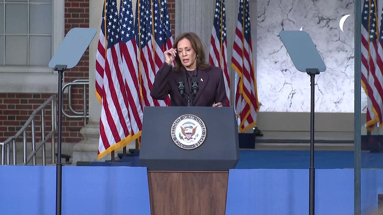 "Debemos aceptar los resultados" de las elecciones, dice Kamala Harris
