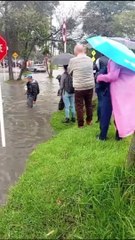 Fuertes lluvias en Bogotá ocasionan encharcamientos y afectaciones en vuelos
