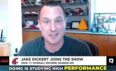 Washington State Coach Jake Dickert Discusses Team Performance 🏈