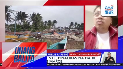 Panayam kay Ruelie Rapsing, Head, Cagayan PDRRMO | Unang Balita