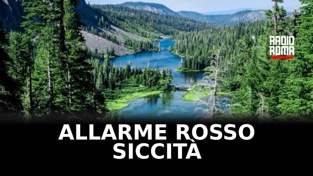 Anbi, il Lazio entra in allarme rosso per la siccità
