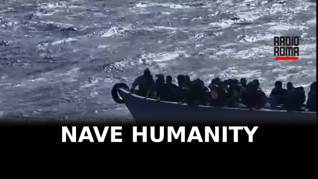 Nave Humanity diretta a Civitavecchia con 60 migranti