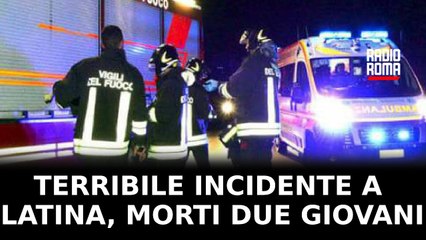 Terribile incidente a Latina, scontro fra 4 auto: morti due giovani