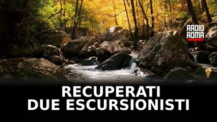 Padre e figlio salvati sui Monti Lepini dopo una caduta