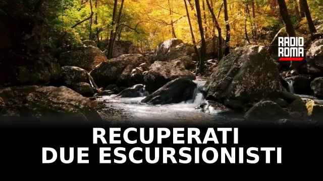 Padre e figlio salvati sui Monti Lepini dopo una caduta