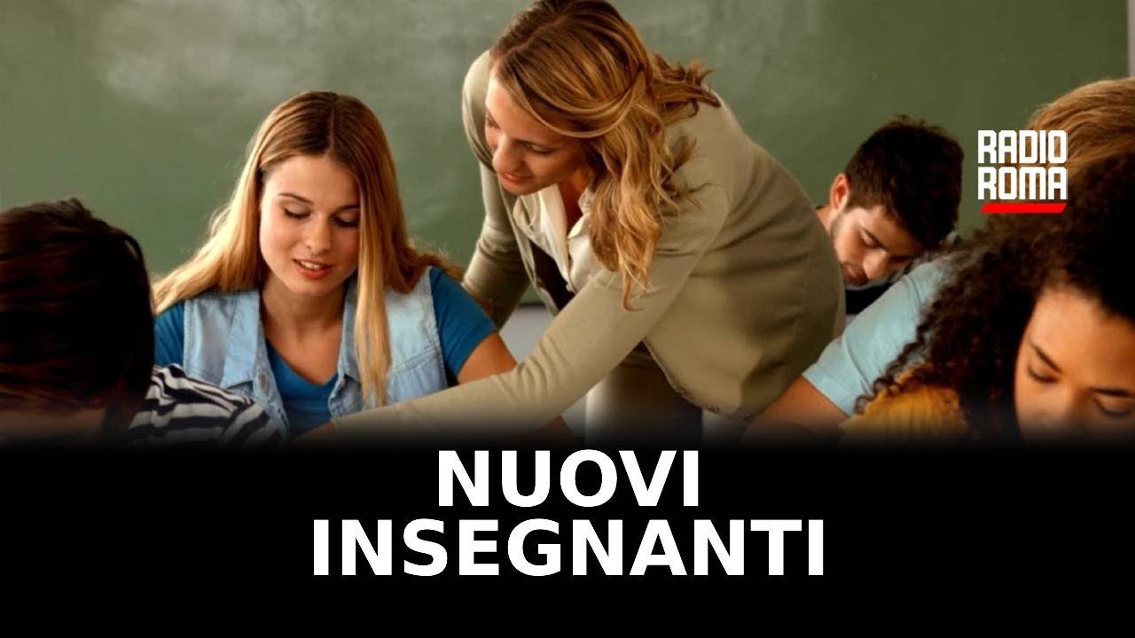 Video Nelle scuole del Lazio arrivano 5200 nuovi insegnanti di ruolo