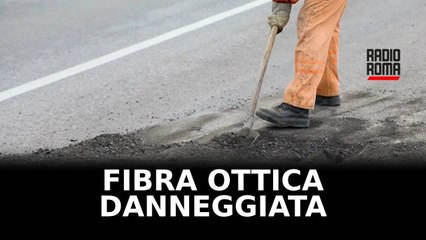 Incendio danneggia cavi della fibra ottica