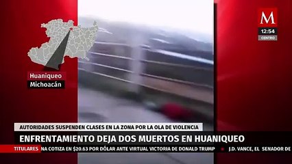 Tras convenio de seguridad, hallan camioneta con dos cuerpos en Huaniqueo, Michoacán