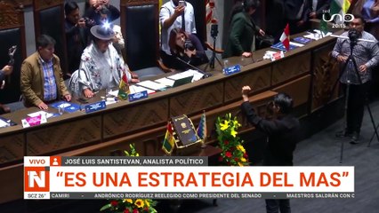 Santistevan habla sobre reelección de Andrónico