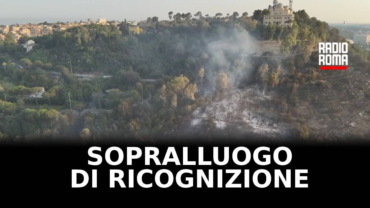 Al via sgombero accampamenti a Monte Mario