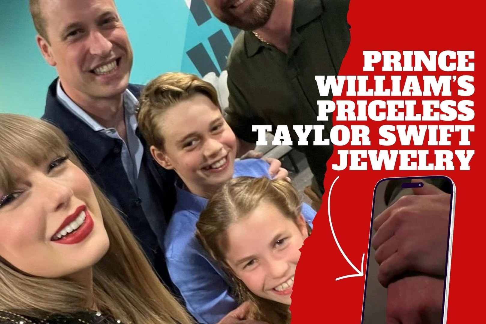 Prince William?s priceless Taylor Swift jewelry gifted by Princess Charlotte