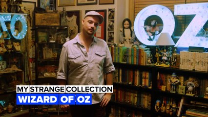This guy has 10,000+ items in his Wizard of Oz collection