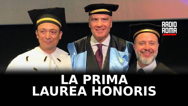A Cattani la prima laurea Honoris Causa dell’Università Pegaso