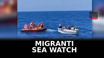 La Sea Watch verso Civitavecchia con quasi 300 migranti