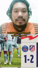 Paris Saint Germain vs Atletico Madrid 1-2