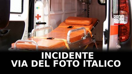 Incidente in via del Foro Italico, muore motociclista 37enne