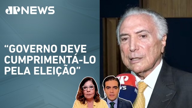 Michel Temer sobre vitória de Trump: “Relações entre países devem ser institucionais”