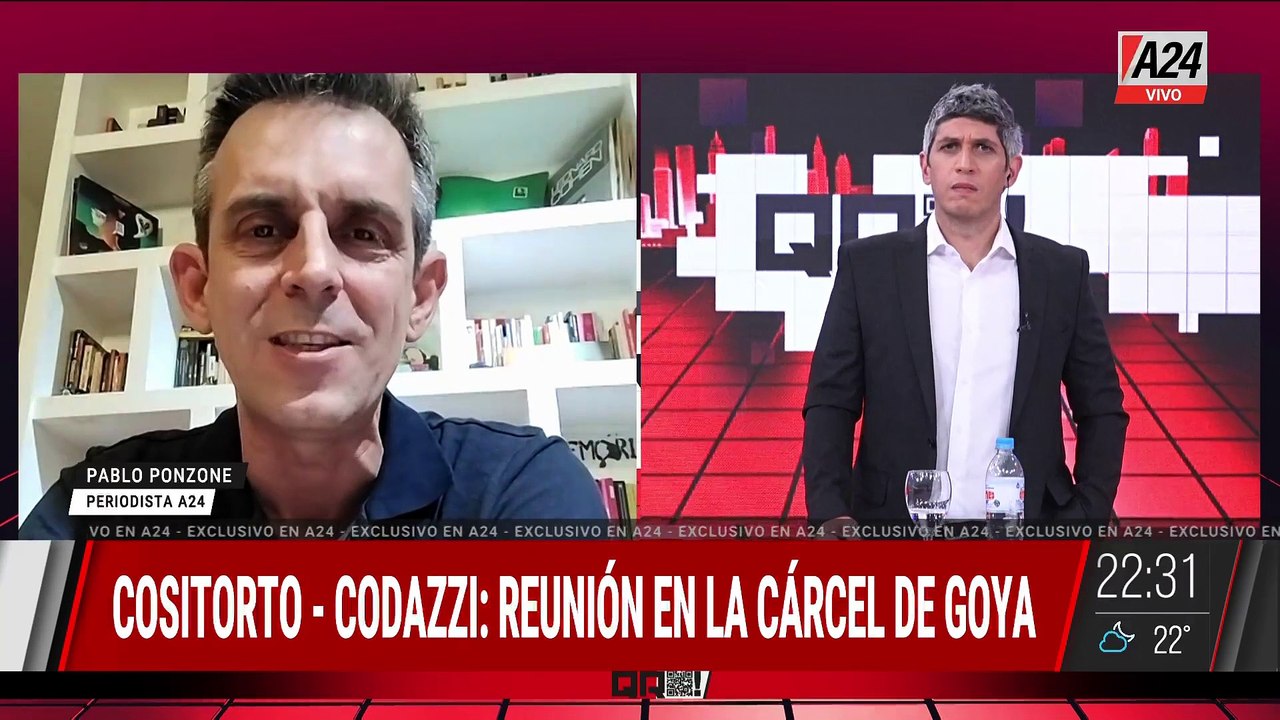 🔴EXCLUSIVO DE A24 | COSITORTO Y CODAZZI JUNTOS EN LA CÁRCEL DE GOYA