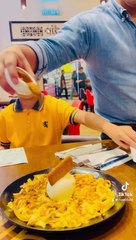 My favourite speculoos fettuccine crepe & kids favourite pepperoni  pizza