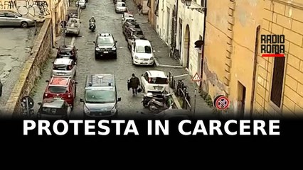 Proteste in carcere a Roma, incendiati materassi a Regina Coeli