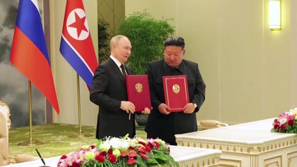 푸틴, 북러조약 서명...트럼프 당선 후 한반도는? / YTN