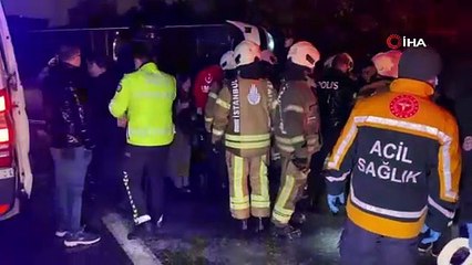 İstanbul Bayrampaşa’da yolcu otobüsü devrildi! Çok sayıda yaralı!