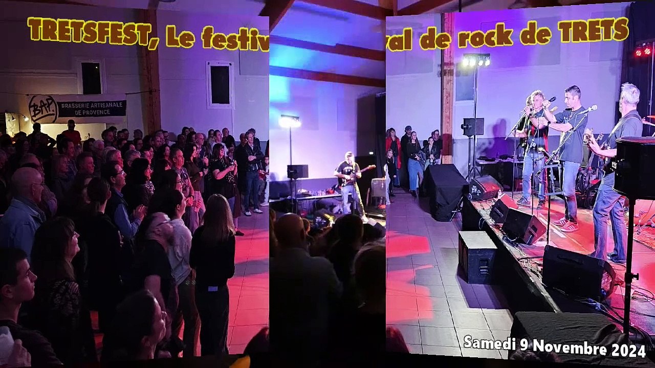 TRETSFEST le festival de rock à TRETS 9nov2024