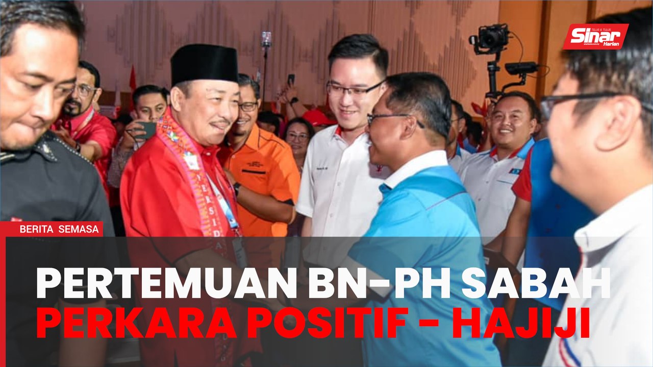 PRN Sabah: Hajiji anggap  pertemuan BN-PH Sabah  positif