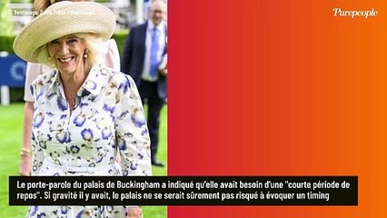 La reine Camilla contrainte au repos : doit-on s'inquiéter ?