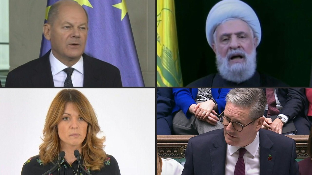 Von Bundeskanzler Scholz bis Hisbollah-Chef Kassem: Reaktionen auf den Trump Sieg