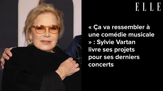 « Ça va ressembler à une comédie musicale » : Sylvie Vartan livre ses projets pour ses derniers concerts
