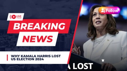 Why Kamala Harris lost, a campaign breakdown.