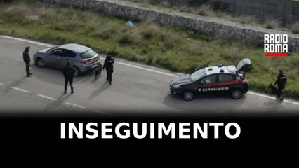 Inseguimento vicino a Roma tra carabinieri e auto in fuga