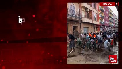 İspanya'da sel felaketi: Vatandaşlar ve askerler birlikte çalışıyor