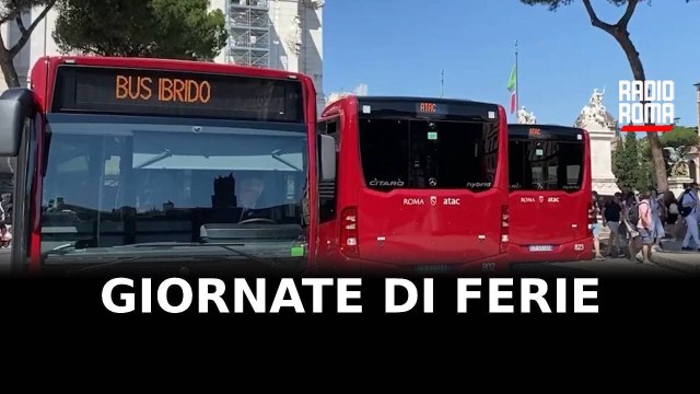 Ogni autista Atac ha 33 giorni di ferie da smaltire