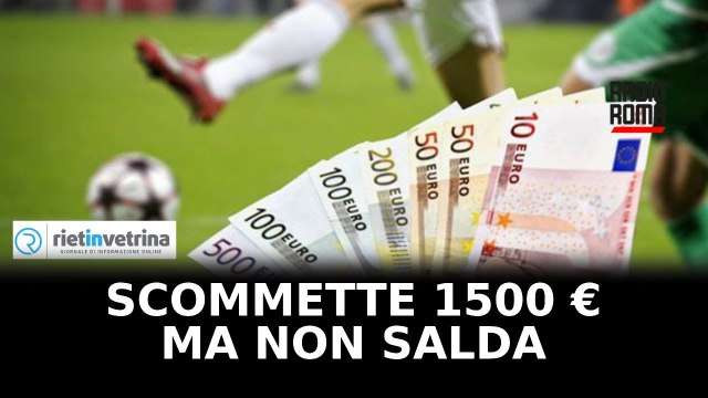 Scommette fino a spendere 1 500 euro, ma non ha i soldi per pagare Fermato 26enne africano