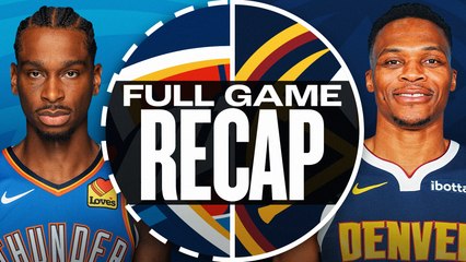 Nuggets Edge Out Thunder 124-122 in Thrilling Game 🏀