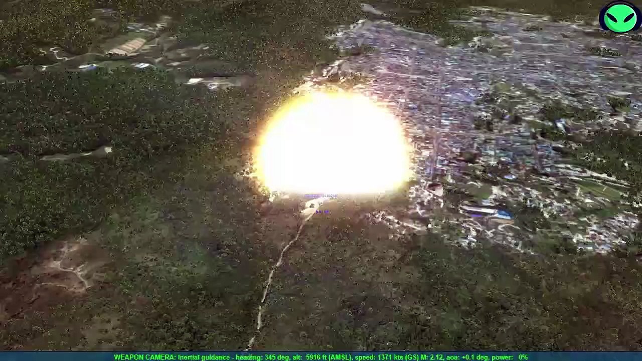 F-16 Flight Combat Simulator