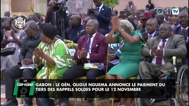 [#Reportage] Gabon : le Gén. Oligui Nguema annonce le paiement du tiers des rappels soldes pour le 12 novembre