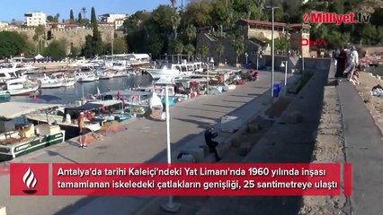 Her gün binlerce turist ziyaret ediyor! Endişelendiren tablo: 300 kiloluk taşlar düşüyor