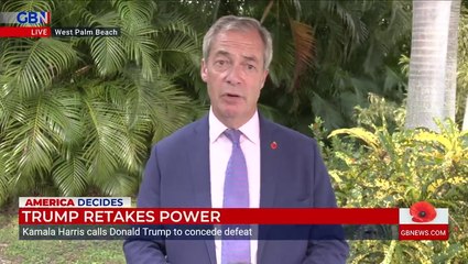 Farage claims he will ‘break down barriers’ between UK government and Donald Trump