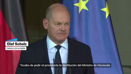 Scholz: "Me siento obligado a dar este paso para evitar daños a nuestro país"