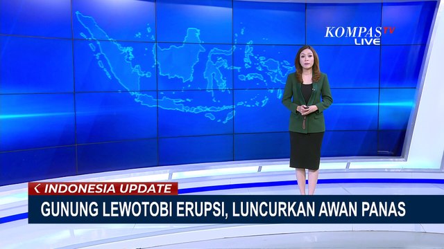 Erupsi Terbesar Gunung Lewotobi Sejak 3 November, Awan Panas Guguran hingga 3 Kilometer