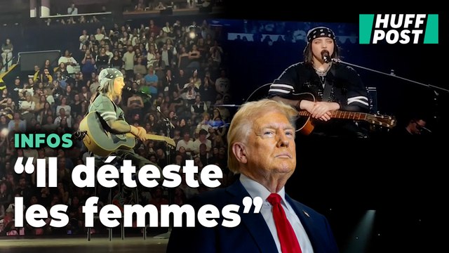 En plein concert après l'élection, Billie Eilish rappelle que Trump déteste les femmes