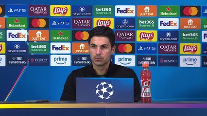 Arteta on missed Arsenal chances after Inter 1-0 UCL loss