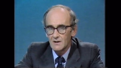 John Nott Walks Out A Tv Interview