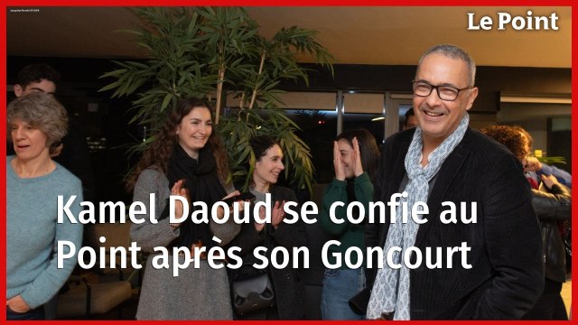 Kamel Daoud se confie au « Point » après son Goncourt